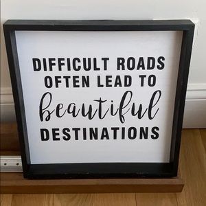 Inspirational Quote Wall Art